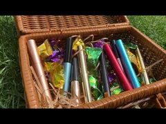 Una botella de vidrio de gama alta necesita una bomba de crema de gama alta