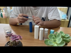 Botella cuadrada de 10 ml de 20 ml de perfume spray botella de plástico de perfume spray vacía de 20 ml de viaje portátil