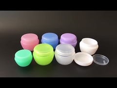 envases de empaquetado cosméticos del tarro poner crema plástico blanco de 10g 20g