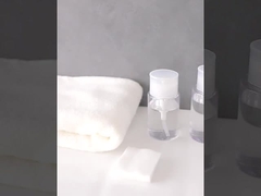 200 ml 300 ml Botella de limpieza de uñas de PET, quitador de maquillaje, tóner, bomba de inyección