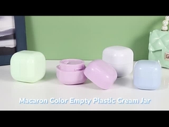Envases de plástico vacíos para crema de color macarrón